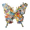 Butterfly Puzzle Wooden Special-Shaped Splicing Toy Decorative Painting Gift Puzzle Decompression Puzzle