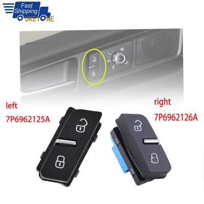 7P6962125A Left And Right Door Central Locking Switch Button Car 7P6962126A For Volkswagen VW Touareg 2011-2018 Car Accessories