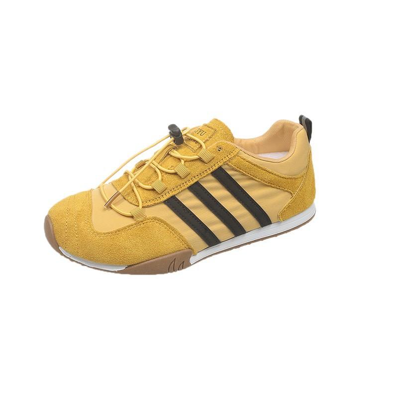 Retro German training shoes women's 2025 new summer soft-soled Forrest Gump white shoes flat-soled versatile casual sports shoes