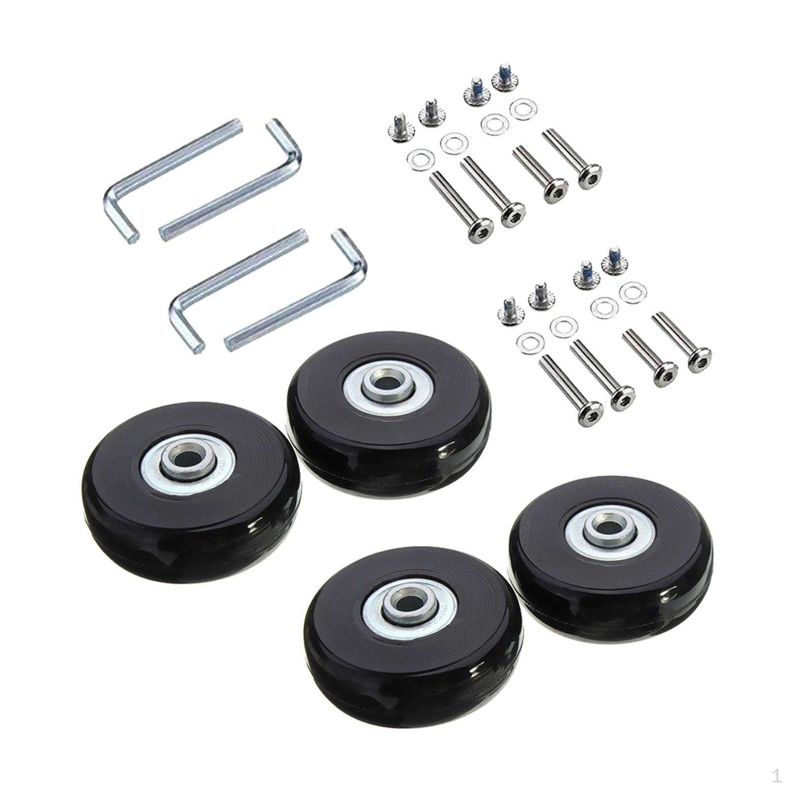 Сменные колеса для набора багажа из 4 предметов 50x18mm