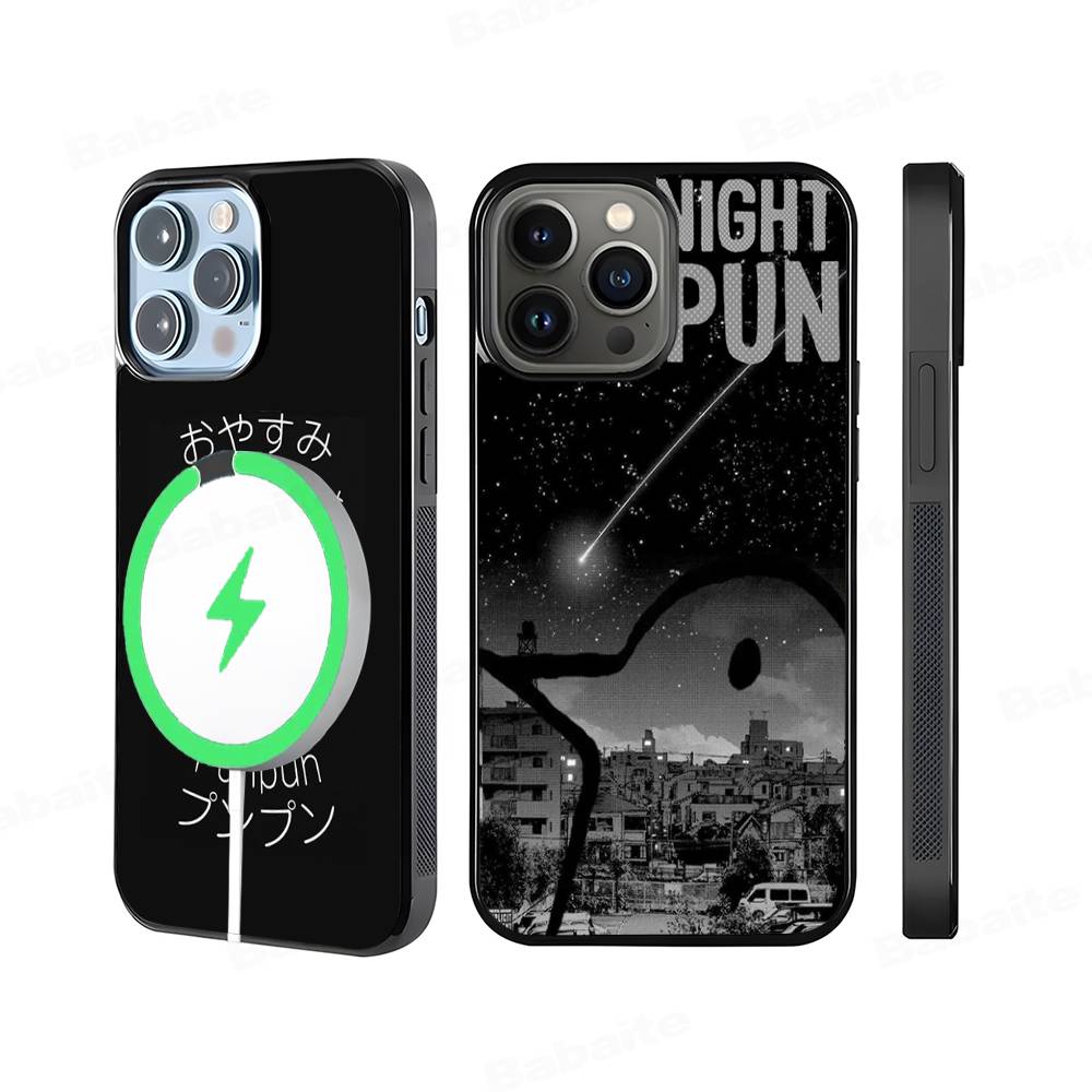 Goodnight Punpun Hot Comics For Phone Case For IPhone 16 15 14 13 12 11 17 Pro Max Plus Magnetic Wireless Cover