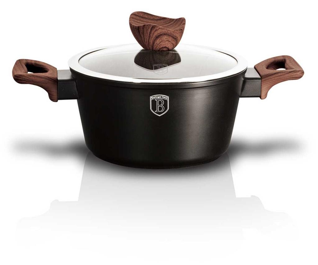 BERLINGER GRANITE POT 20cm BH-1716 EBONY ROSEWOOD