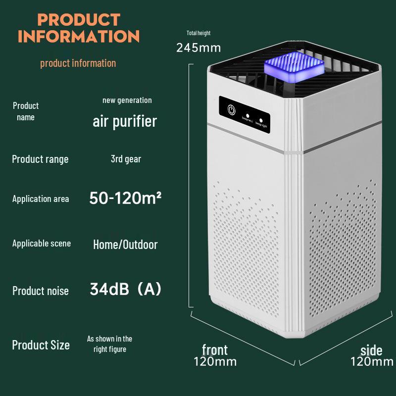Purificator de aer ionizant: Eliminarea mirosurilor, fumului și formaldehidei din locuințe și spații comerciale cu sterilizare și dezinfecție