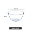 Thickened Transparent Glass Salad & Mixing Bowl Set