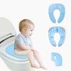 Kids' Foldable Travel Toilet Seat for Boys and Girls, Portable Car Seat Potty Ring