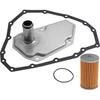 33010-JF015 3172628X0A Transmission Oil Filters with Pan Gasket Fit For NISSAN SENTRA Quest Rogue Sport Pathfinder VERSA Altima NV 2012 2013 2014