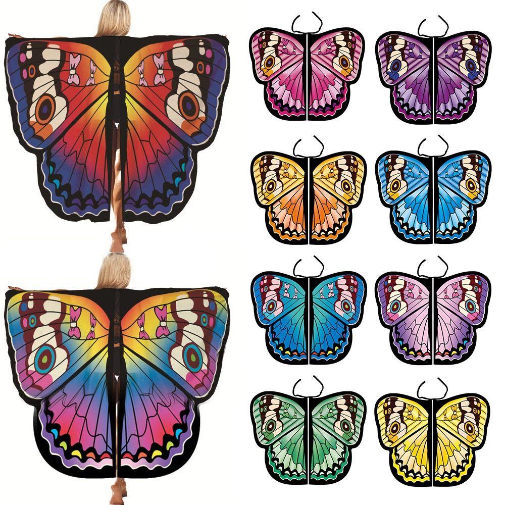 

Party Props Butterfly Wings Shawl Dressing Up Butterfly Wings Cloak Creative Butterfly Cape Woman