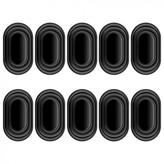 10 Pcs Car Shock Absorbing Pad Door Cushion Anti-kick Protectors
