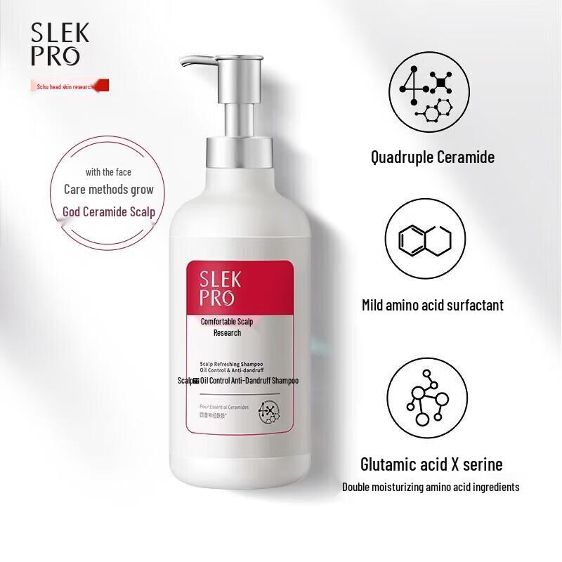 SLEK Scalp Refreshing Oil Control Anti-Dandruff Shampoo