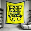 Brondby IF Wall Tapestry Aesthetic Wall Hanging Printed Fabric Blanket Decorative Tapestries for Bedroom Living Room Home Decor