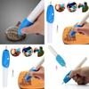 Electric Engraving Pen Jewelry Engrave Pen With White And Blue Design For Precise Diy Crafting