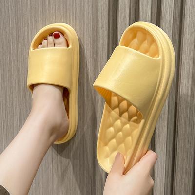 Fashion Designer  Women Sandals Outdoor Beach Non -Slip Woman Slides Indoor Bathroom Couples Non -Slip Slippers Female Shoes