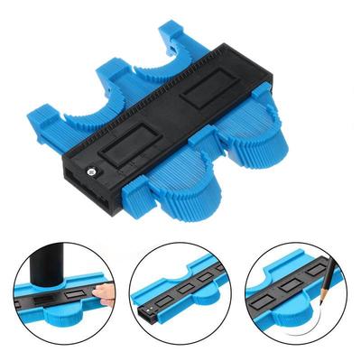 5 Zoll Konturprofillehre für Fliesen, Laminat, Fliesen, Kantenformung, Holz, Messlineal, ABS