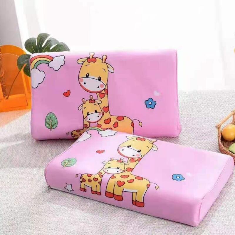30X50X8Cm Dětský kreslený latexový polštář Kreslený polštář Nový povlak na polštář Latex+Výplň polštáře