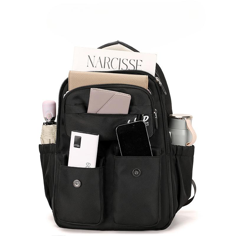 New Student Backpack for Junior High School Students Large Capacity Backpack for Primary School Students Schoolbag for Female Spine Protection