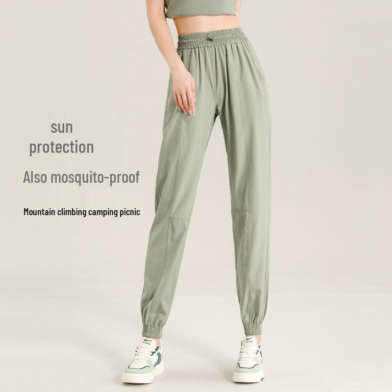 Women's Petite Quick-Dry Jogger Pants for Running, Fitness, Hiking, and Travel