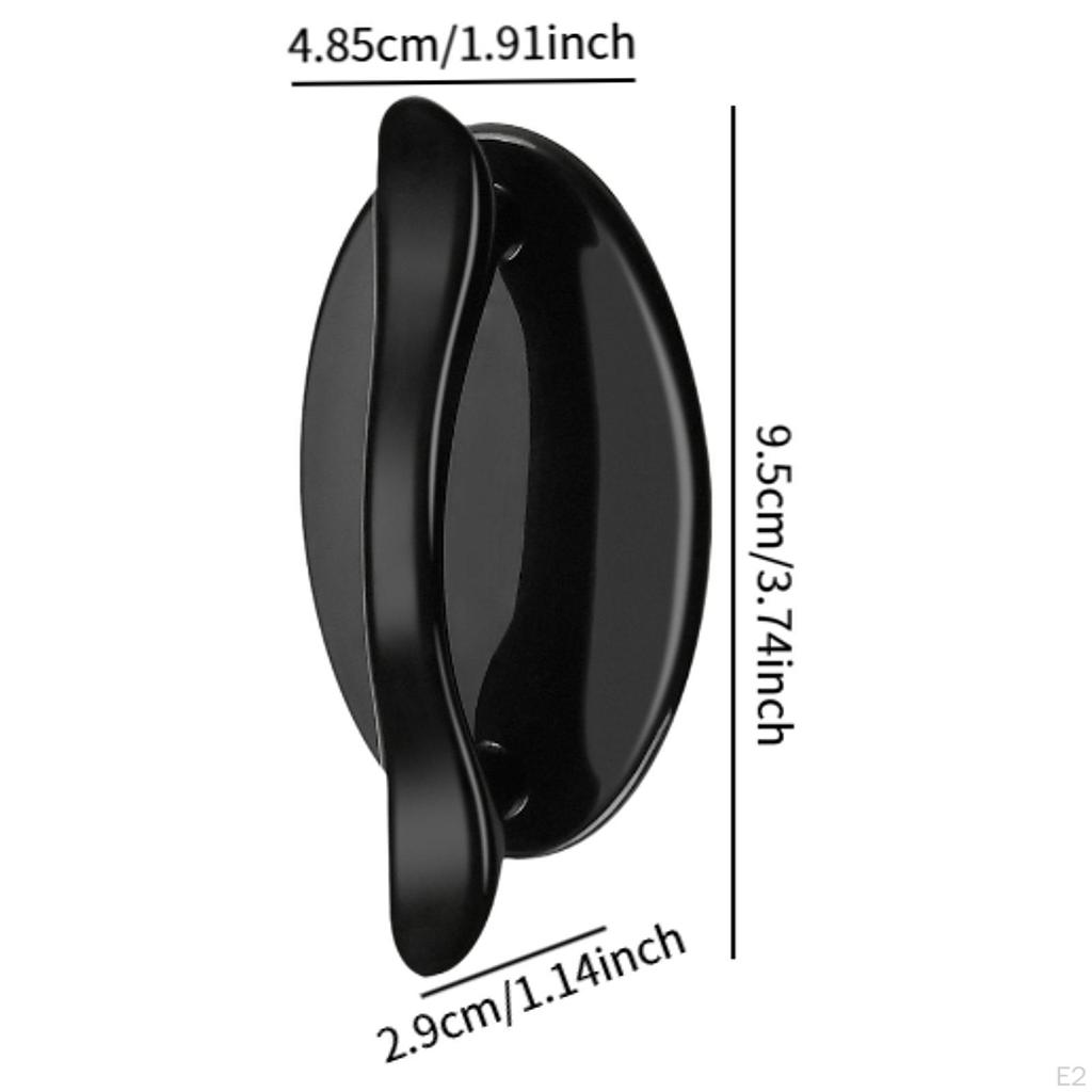 5 Pieces Cabinet Auxiliary Handles Open Sliding Door Decorative Sturdy Easy Installation