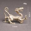 Brass Four Chinas Beasts Great Statue Mascot Feng Shui Antique Miniatures Figurines Home Decoration Ornaments Bronze Collection