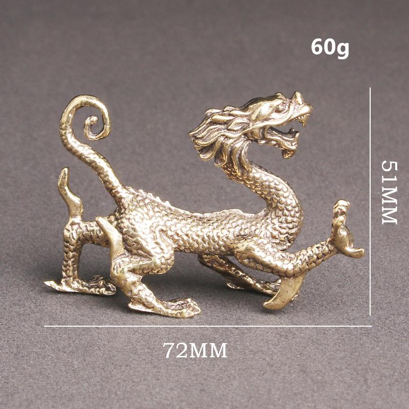 

Латунная китайская статуэтка «Четыре великих зверя», талисман, фэн-шуй, антикварные миниатюры, статуэтки, предметы интерьера, украшения, бронзовая коллекция