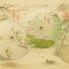 Bamboo Oil Paper Umbrella Chinese Style Hanfu Umbrella Ancient Dance Umbrella  Hotel Ceiling