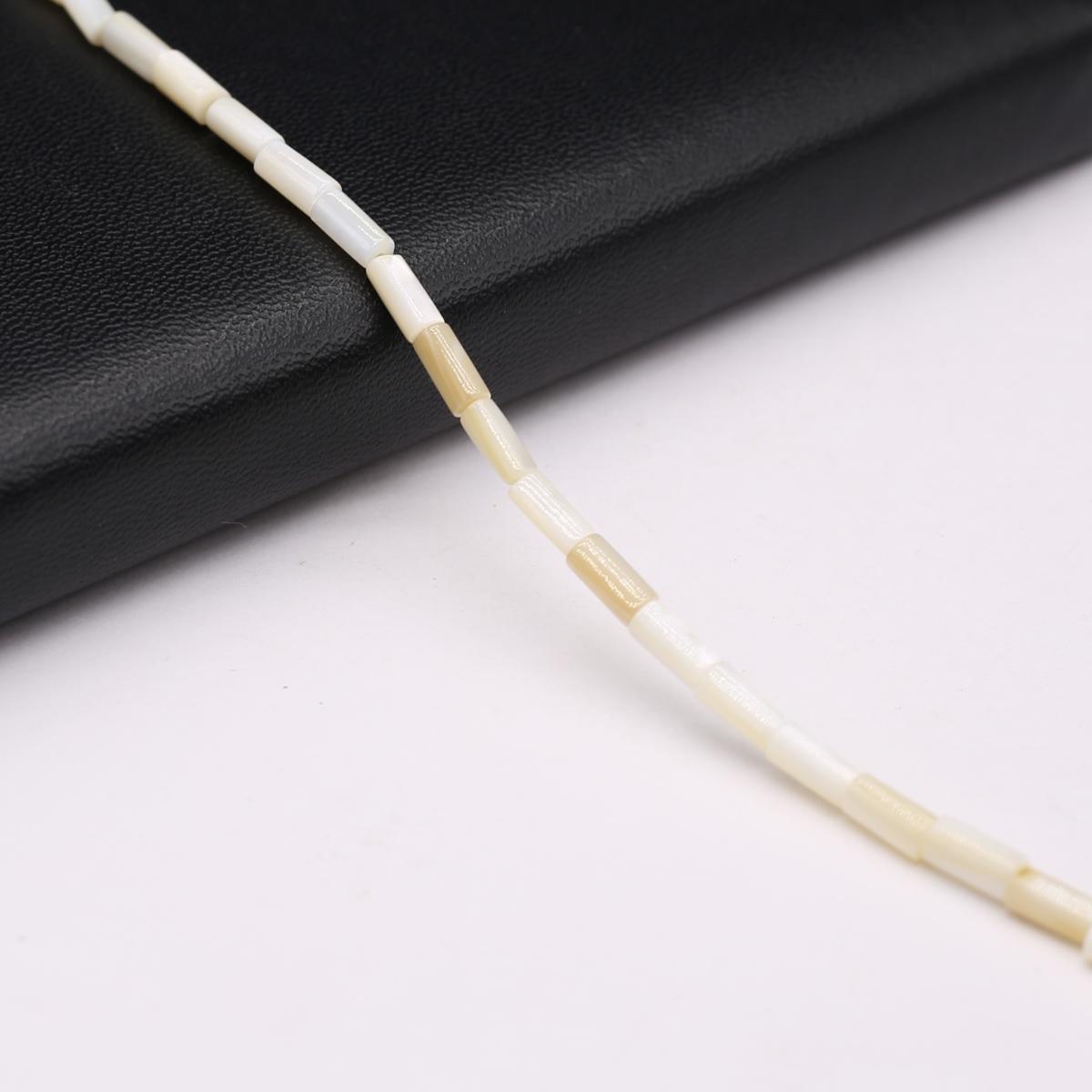 

Натуральные коралловые бусины 4x8 мм, цилиндрические свободные бусины-разделители для изготовления ювелирных изделий, сделай сам, женские ожерелья, браслеты, серьги, аксессуары, длина 38 см 4x8mm