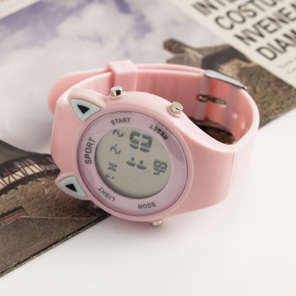 Comfortable Kids Watch with Bracelet Sports Electronic Watch Cute Children's Watch  for Students