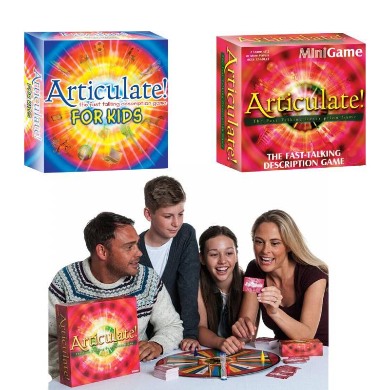 Articulate Desková hra Anglická Interaktivní Rodinná Zábava Hračka Pro Děti A Dospělé