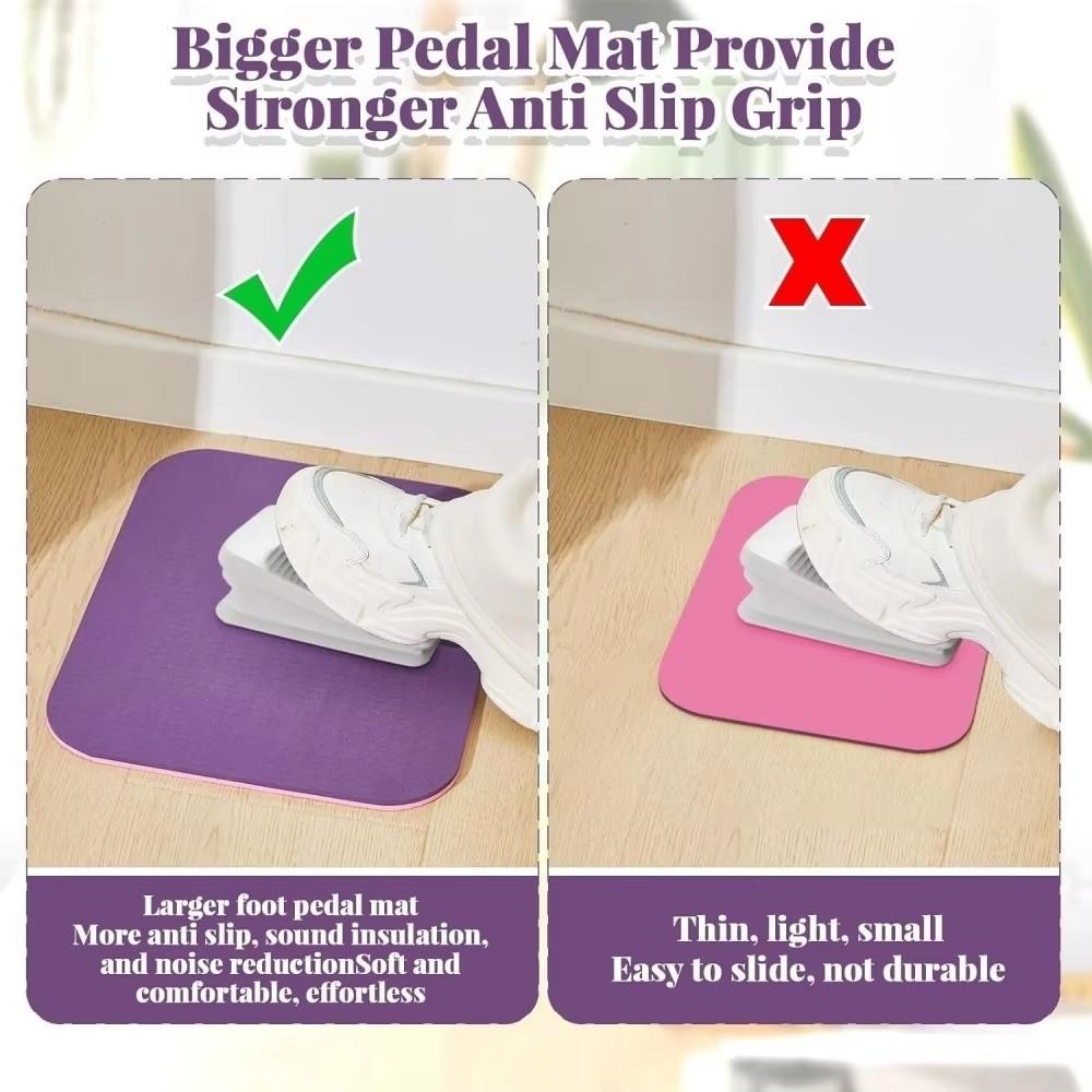 2PCS Multifunctional Sewing Machine Pedal Mat Non Slip Base Reduce Vibration Sewing Machine Muffling Mat Foot Pad