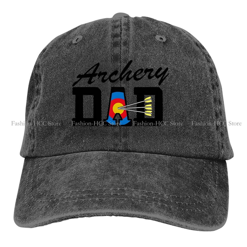 Dad Baseball Caps Peaked Cap Archery Sport Sun Shade Hats for Unisex Women