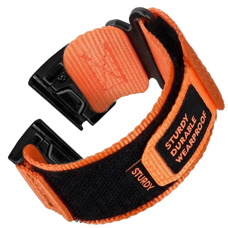 Quick Nylon Band for Garmin Watch Instinct 2X Tactics Strap Fenix 6X Pro 5Plus 7X 8 26mm 22mm Replacement Sport Release Bracelet