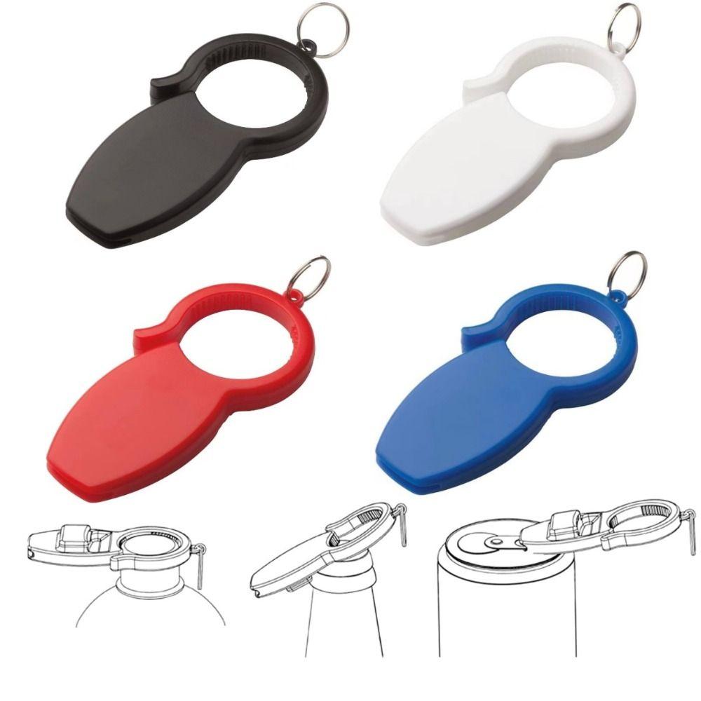 

Manual Can Opener 3 in 1 Opener Plastic Keychain Multifunction Beer чорний