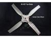 ABS Plastic Cooling Tower Motor Fan Blades - 8T Water Tower Accessories
