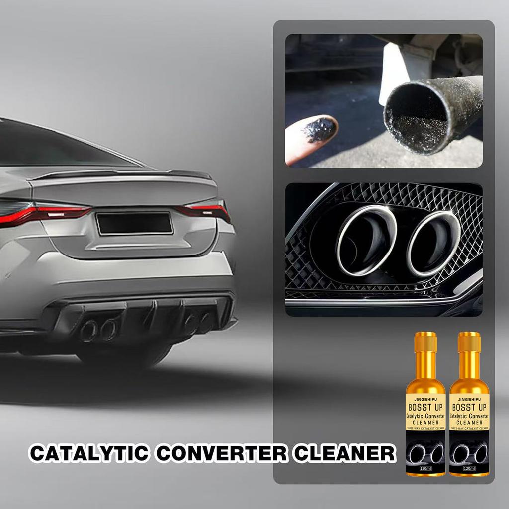 Car Engine 3-Element Catalyst Converter Cleaner Multi-Purpose Deep Cleaning Fuel System Promoter with Advanced Technology Vehicle Maintenance Tool