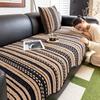 Moderne minimalistische Sofakissen Herbst Winter Neu Gerade Reihe Einteilig Rutschfester Sofabezug Stoff Handtuch für Wohnzimmer