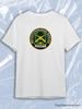 Russia Motorized Infantry White Crew Neck Short Sleeve T-Shirt with Round Logo