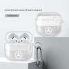 Car Soft Earphone Case For Apple AirPods 4 Airpod Pro 1 2 3 4th With keyring Earphone Protective Case Sticker For Mercedes Benz RW7