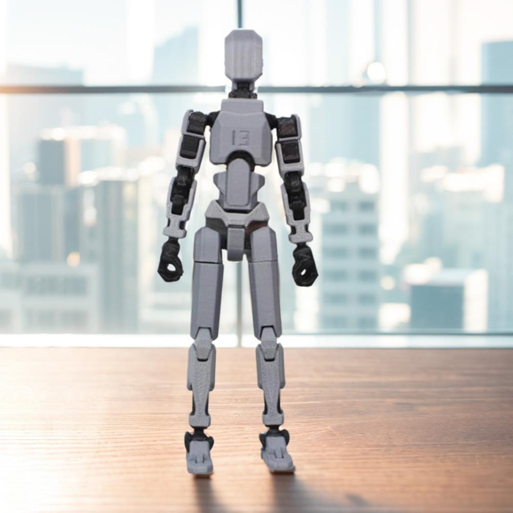 Dummy 13 Actionfigur 3D-gedruckt Mehrfach gelenkig Bewegliche Figur Eltern-Kind-Spiel 3D-gedruckte Schaufensterpuppe Desktop-Dekorationen