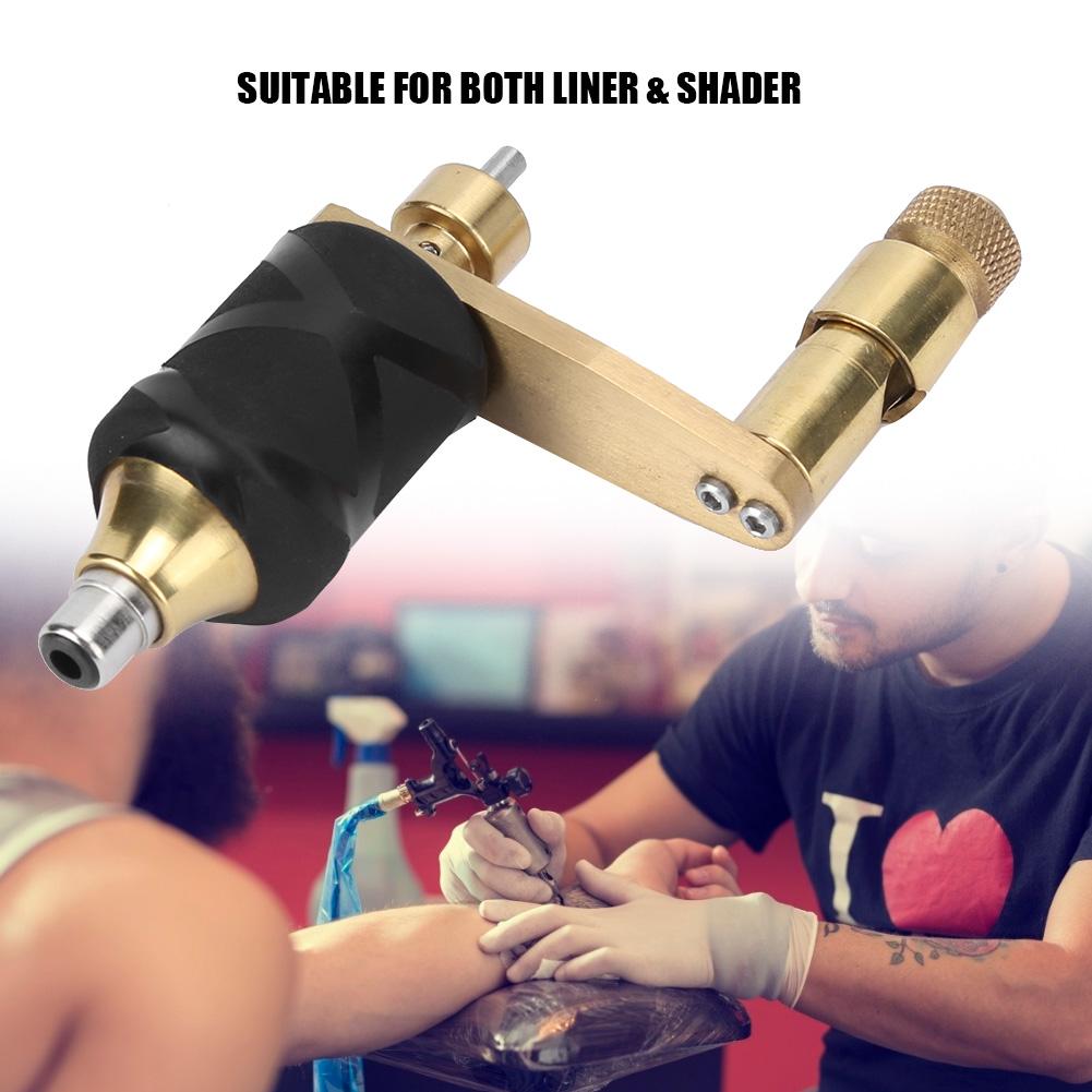 Tattoo Machine Direct Drive Motor Liner & Shader Brass Tattoo Tool RCA Interface