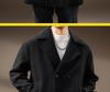 Men's Mid-Length High-Grade Double-Faced Wool Business Coat - Thick, Warm, and Fashionable for Winter