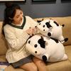 Plush Cow Doll Bed Pillow Soft Stuffed Animal Toy For Kids And Babies