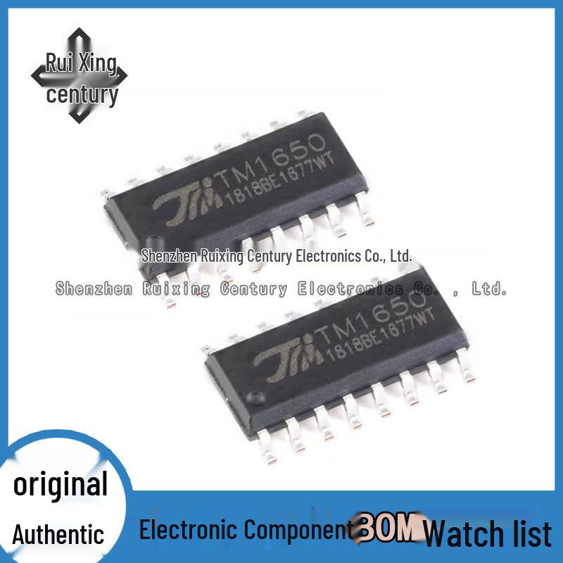 

TM1650 SOP-16 Digital Display Driver IC Chip 8x4 Original Authentic