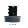 Billiard Bottom Plug Cue Rubber Bumper for Playing Club Pool Table