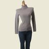 French Style Normcore Casual Turtleneck Small Thread Bottoming Shirt Fashion Wind Fall and Winter Pullover Base Long Sleeves Women's Knitted Sweater