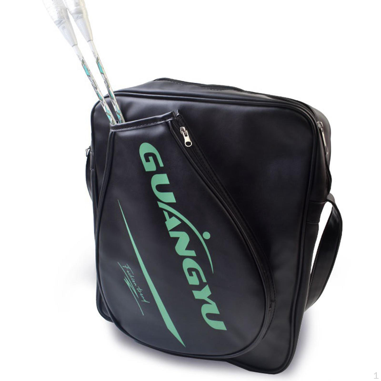 

Сумка для бадминтона через плечо для женщин, мужчин, начинающих, чехол, профессиональный органайзер, переноска с чёрный