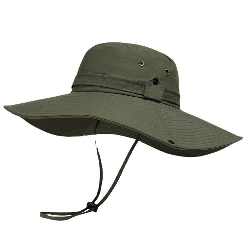 Bucket Hat Can Be Stored Basin Hat Uv Protection Sun Hat Men And Women Outdoor Mountaineering Fishing Hat Quick Drying Big Eaves Hat