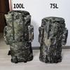 100L Waterproof Camouflage Tactical Backpack