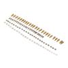 Pushrod Linkage Stopper Quick Adjuster RC Push Rod Connector with Screws Nuts Gaskets for Model Boat Airplane Helicopter 1.0mm/0.04in