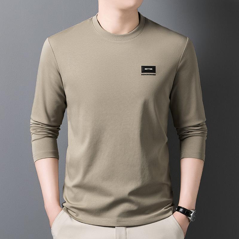 Fashion Casual Versatile Long Sleeve Winter T-Shirt Crew Neck Top L
