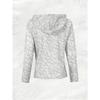 Spring and Autumn casual style Floral Pattern Print Design White women's casual jacket