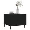 VidaXL Coffee Tables 2 Pcs Black 50x50x40 Cm Engineered Wood 829431